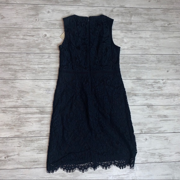 Banana Republic Navy Lace Dress Size 0P NWT - Picture 5 of 5